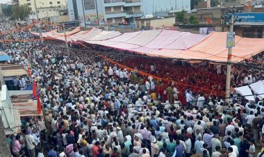 गुढ़ागौड़जी बचाओ संघर्ष समिति के सौजन्य से गुढ़ागौड़जी में उमड़ा जन सैलाब..