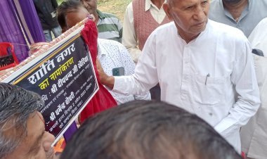 खैरथल को जिला बनाए जाने पर विधायक का किया स्वागत