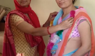 पुष्पा चौधरी ने प्रधानाचार्य पदभार ग्रहण किया