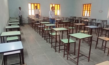 राजलदेसर में महाराजा गंगा सिंह विश्वविद्यालय परीक्षाएं 6 अप्रैल से प्रारंभ, भारती विद्यापीठ महाविद्यालय को बनाया परीक्षा केंद्र