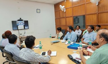 स्वीप गतिविधियों के संबंध में राज्य मुख्य निर्वाचन अधिकारी ने की वीडियो कॉन्फ्रेंस