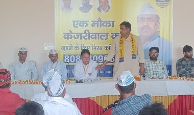 सादुलपुर में आप की बैठक आयोजित, वार्डों व बूथ लेवल पर कार्यकारिणी होगी गठित