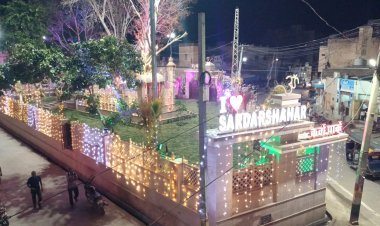 शहर में विकास के साथ नए पार्कों का किया जा रहा है निर्माण