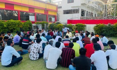 राठौड़ के जन्मदिन पर आयोजित रक्तदान शिविर की तैयारी को लेकर बैठक