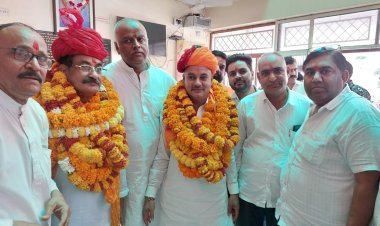 केसरीचंद शर्मा बनें.राजस्थान ब्राह्मण महासभा के प्रदेश अध्यक्ष