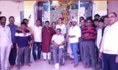 सांईबाबा मंदिर में आयोजित महोत्सव में महाआरती में उमड़े श्रद्धालु