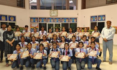 विद्यालय के छात्र-छात्राओं ने जीते 280 मेडल