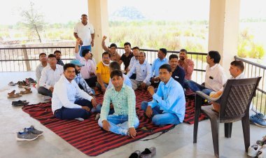 मांगो को लेकर मंत्रालयिक कर्मचारियों का क्रमिक धरना तीसरे दिन भी जारी