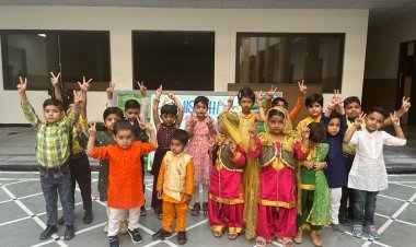 सीएलसी इंटरनेशनल स्कूल में बैसाखी पर्व मनाया गया