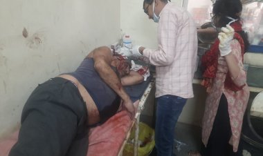 एक ही समाज के दो पक्षों में आपसी विवाद को लेकर जमकर चले लाठी भाटा,