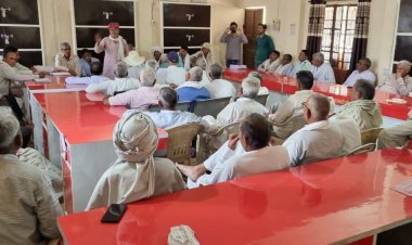 नहर व बिमा क्लेम को लेकर किसान सभा सादुलपुर तहसील कमेटी की बैठक आयोजित