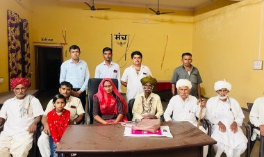 ग्राम विकास अधिकारी ने किया कार्यभार ग्रहण