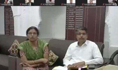 राष्ट्रीय लोक अदालत के सफल क्रियान्वयन हेतु जिले के समस्त न्यायिक अधिकारियों के साथ हुई वर्चुअल बैठक