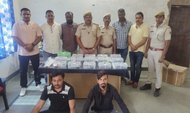 भिवाड़ी पुलिस के हत्थे चढ़े दो बदमाश