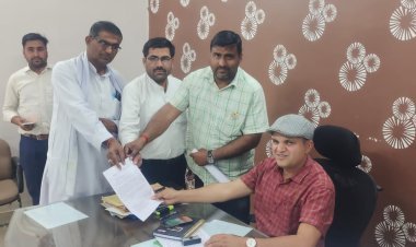 हमसफर सुपरफास्ट साप्ताहिक ट्रेन का नीमकाथाना ठहराव कराने का ज्ञापन रेल मंत्री को भेजा