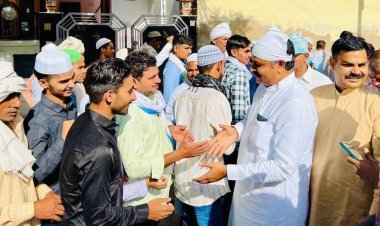 ईद व अक्षय तृतीया का त्यौहार एक ही दिन मनाना भाईचारे का परिचायक है- मंत्री जूली