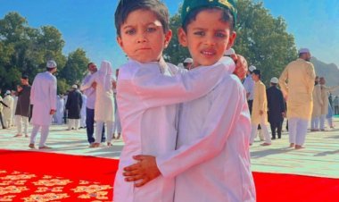 ईदगाह में शांति पूर्वक की गई ईद-उल-फितर की नमाज अदा, 