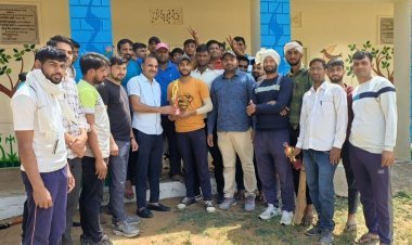 श्री राम क्रिकेट प्रतियोगिता -4 का सफलता पूर्वक  हुआ समापन 