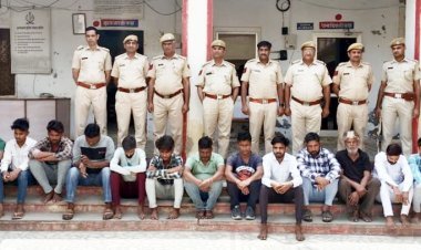 10 हार्डकोर, जघन्य अपराधियों सहित 213 गिरफ्तार