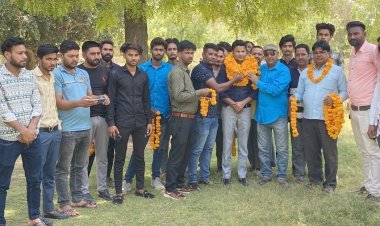 आम आदमी पार्टी के अल्पसंख्यक मोर्चे का जिलाध्यक्ष बनाये जान पर किया स्वागत