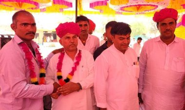 कुम्हारों की बस्ती ओर जाणियो की बस्ती धनाऊ में धन्यवाद सभा का हुआ आयोजन