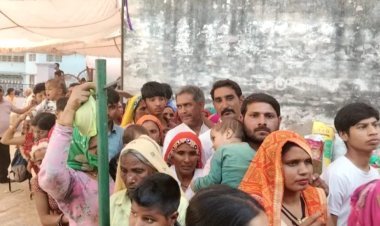 परी माता मंदिर में उमड़ी आस्था