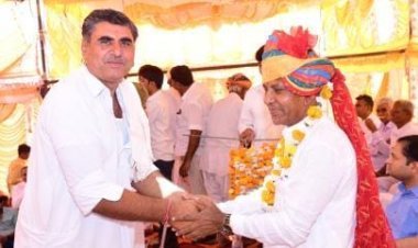 उप तहसील चवा में मेढ़ क्षत्रिय स्वर्णकार समाज,चवा में जगदंबा एवं भैरूजी मंदिर प्रथम वर्षी महोत्सव एवं सार्वजनिक सभा भवन के भव्य लोकार्पण समारोह आयोजित हुआ ।।