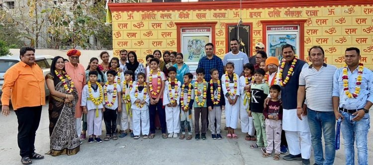 ताइक्वांडो प्रतियोगिता में अलवर ने स्वर्ण व कांस्य पदक किए प्राप्त