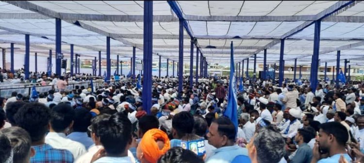 महासंघ सवाई माधोपुर के जिला व ब्लॉक कार्यकारिणी सहित सैकडो कार्यकर्ता अनु.जाति-जनजाति महापंचायत जयपुर मे हुए शामिल