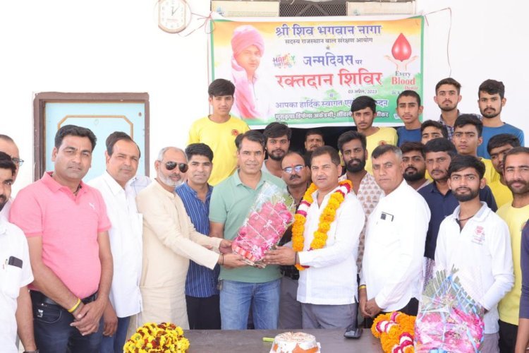 जिले भर में नागा के जन्मदिन पर हुए अनेकों कार्यक्रम आयोजित , धर्म कर्म सहित उत्साह से मनाया नागा ने अपना जन्मदिन