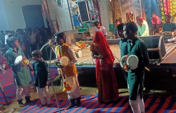 जागरण में माता की महिमा का किया गुणगान, उमड़े श्रदालु