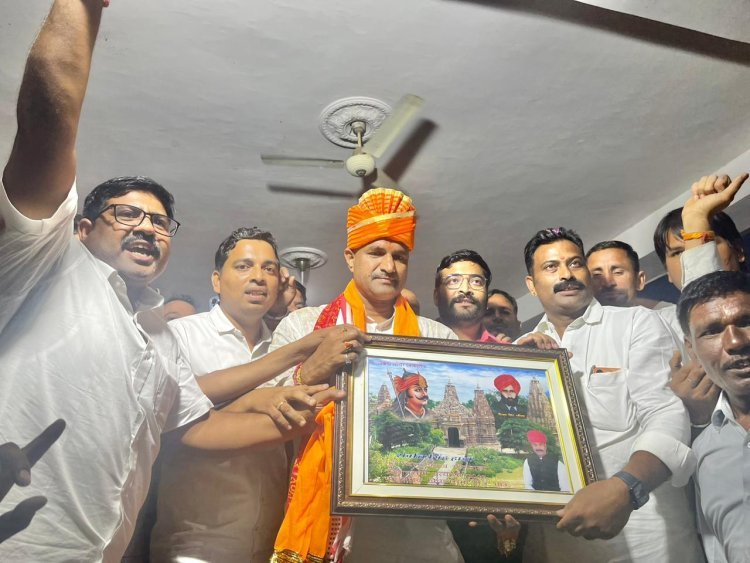 भाजपा प्रदेश अध्यक्ष सीपी जोशी का पहली बार बिजौलियां पहुंचने पर किया भव्य स्वागत