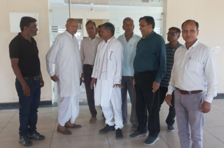 नवीन कृषि उपज मंडी समिति के एग्रो टावर में बनेगा खैरथल कलैक्टर मुख्यालय