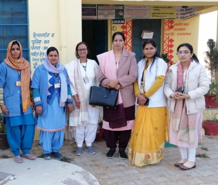 राष्ट्रीय गुणवत्ता आश्वासन मानक (एनक्युएएस) प्रमाणन 2023 के तहत स्वास्थ्य कल्याण केन्द्र जैतपुरा राज्यस्तर पर चयनित