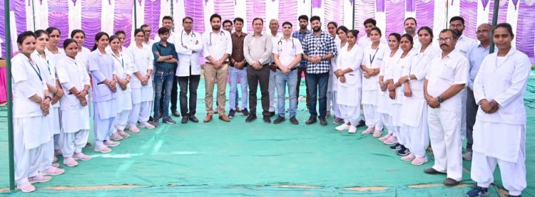 लूपिन का स्वास्थ्य के क्षेत्र में यह प्रयास बहुत ही सराहनीय है - डिप्टी सीएमएचओ