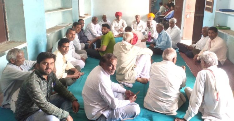 धाकड़ समाज के सामूहिक विवाह सम्मेलन को लेकर कमेटी की बैठक  