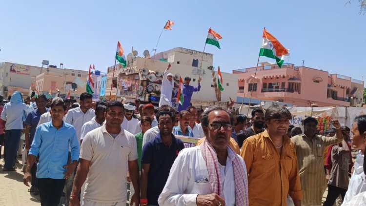 जिला कलक्टर, एसपी ऑफिस की झांकियां सजाकर दिखाया भविष्य का सुजला जिला