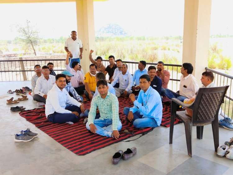 मांगो को लेकर मंत्रालयिक कर्मचारियों का क्रमिक धरना तीसरे दिन भी जारी