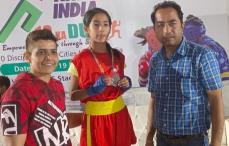 वुशू लीग में शाह सतनाम जी गर्ल्स स्कूल की छात्रा तनवी ने जीता काँस्य पदक