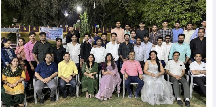 दाना शिवम हॉस्पिटल के डॉक्टर्स व नर्सिंग स्टाफ ने किया गेट टूगेदर कार्यक्रम का आयोजन ।