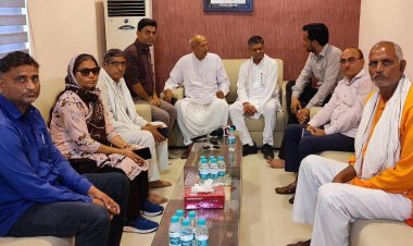 किशनगढ़ बास विधायक दीपचंद खेरिया ने क्षेत्र में जिला ना बनने की अफवाह पर लगाया विराम