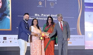 सीआईएस प्रिंसिपल को मिला सर्वश्रेष्ठ प्रधानाचार्य अवार्ड