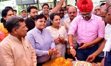 मुख्यमंत्री गहलोत का मनाया जन्मदिन