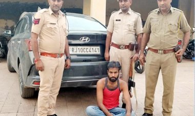 कार चोरी का आरोपी गिरफ्तार