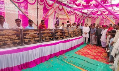 विधायक अबरार ने  बंधा गांव में किए विकास कार्यो के लोकार्पण