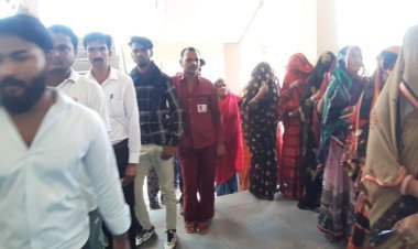 वार्ड न. 47 के लिए शांतिपूर्वक सम्पन्न हुआ 78 प्रतिशत मतदान....