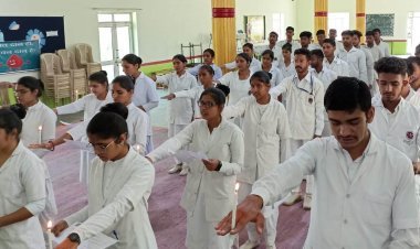 अन्तर्राष्ट्रीय नर्सेज दिवस मनाया