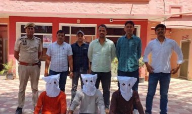 अवैध हथियारों के साथ हाईवे पर लूटपाट करने वाले तीन लुटेरों को पुलिस ने किया गिरफ्तार