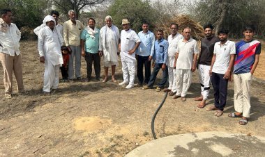 शमशान भूमि की चार दिवारी निर्माण हेतु सैकड़ों वर्षो पुराना मामला सुलझा 