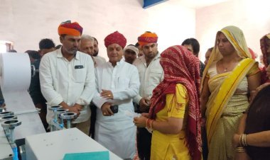 विधायक शर्मा ने राजीविका महिला स्वयं सहायता समूह के उद्यम का किया उद्घाटन